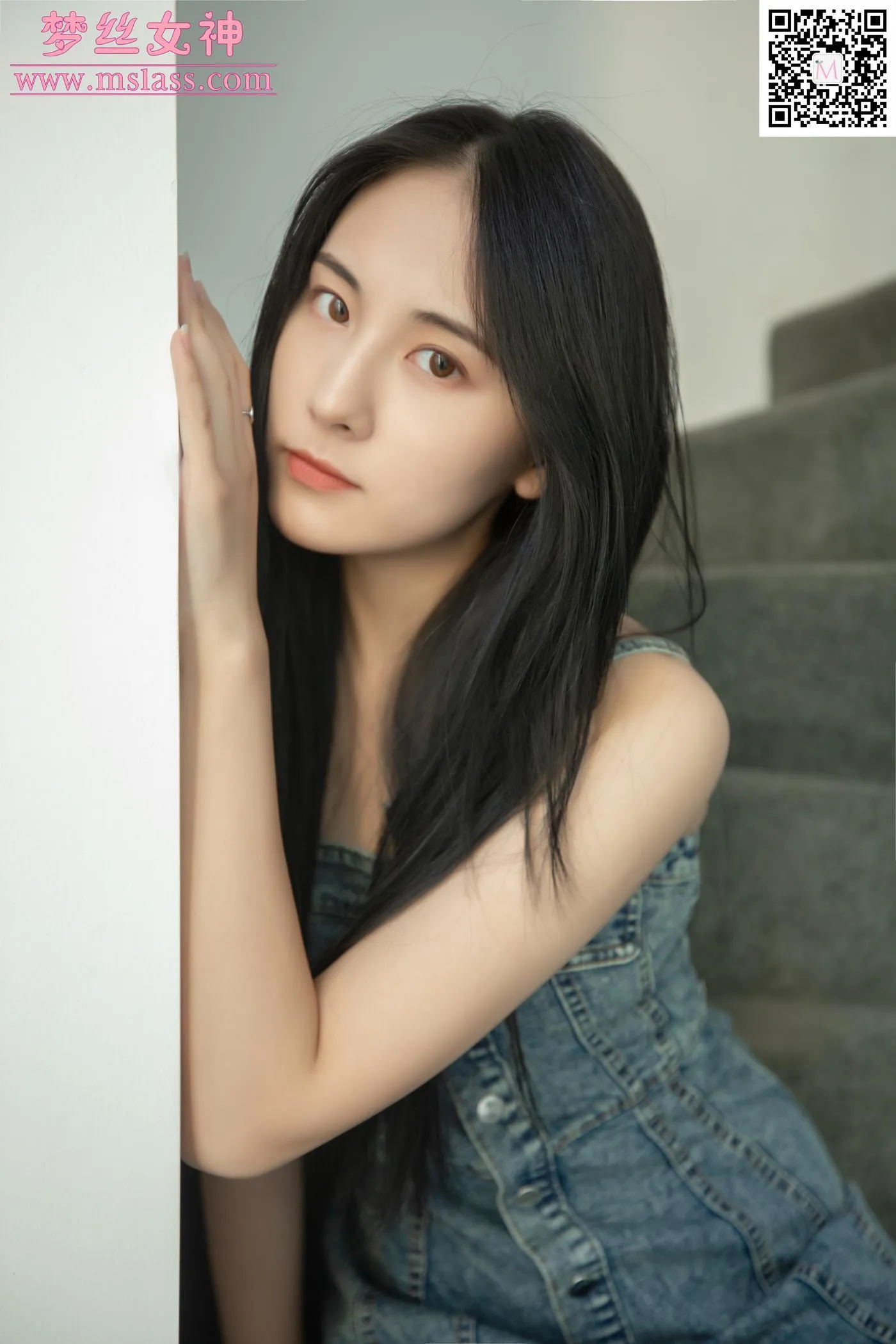 [MSLASS梦丝女神] 2020.06.27 NO.116 小允儿 牛仔连衣裙 [62P]插图2